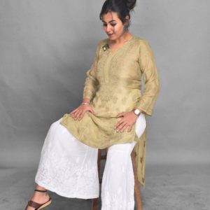 Pure georgette Garara