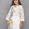 Floral printed Chikankari Floral printed Chikankari