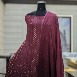 Pure Georgette Anarkali