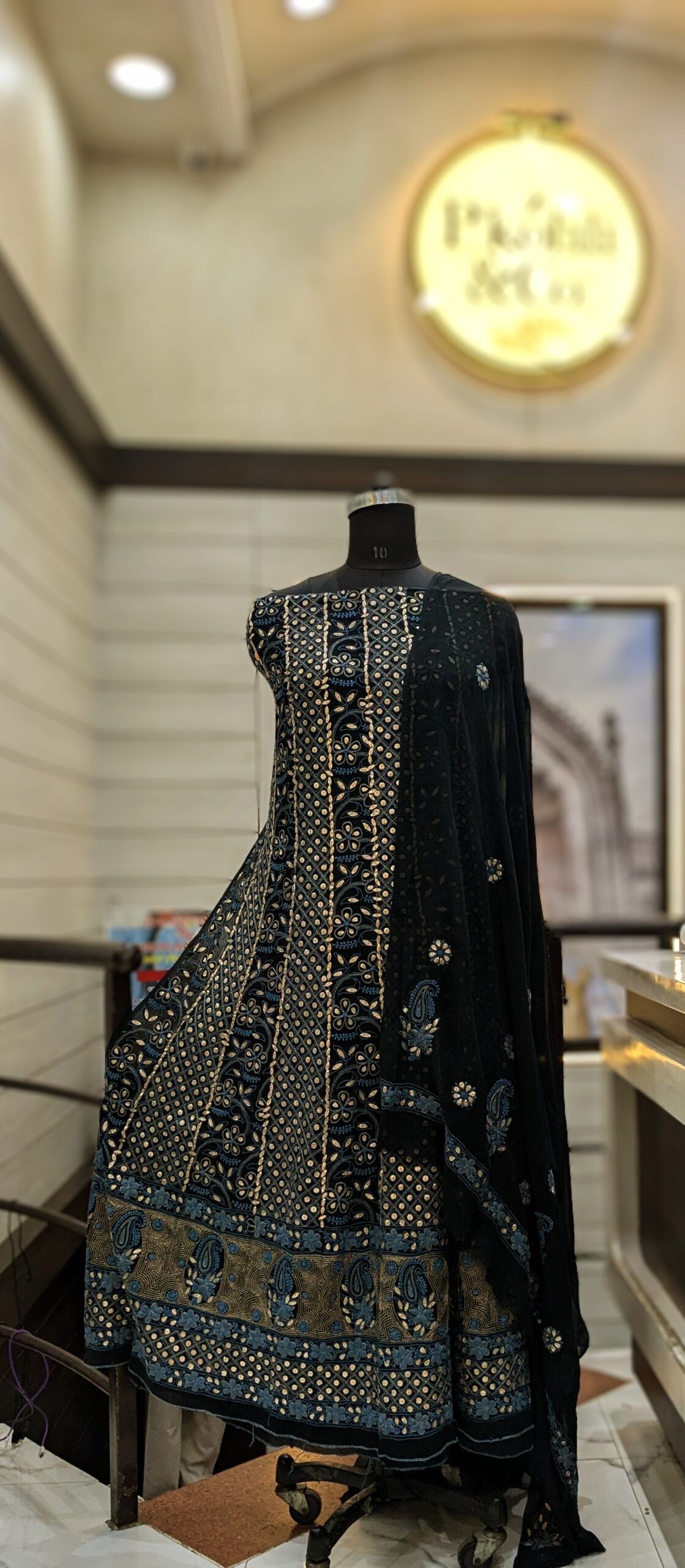 Semi Stitched Georgette Anarkali